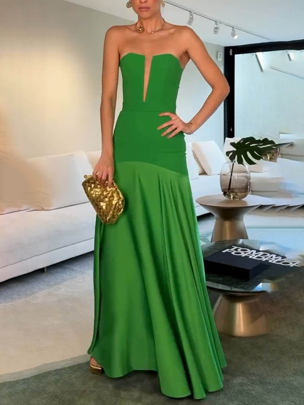 Seraphina Satin Mermaid Gown