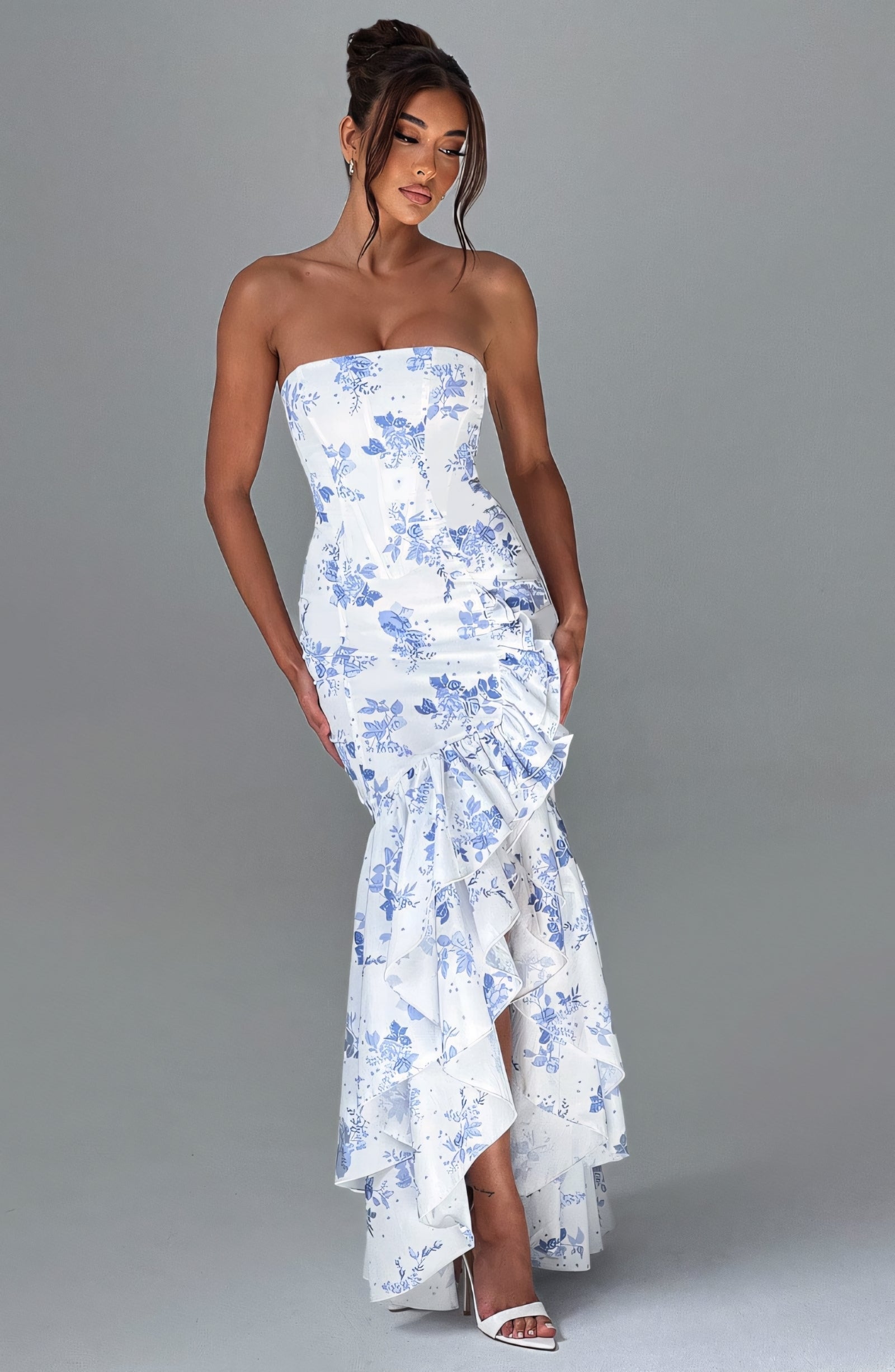 Valoria | Ruffle Maxi Dress