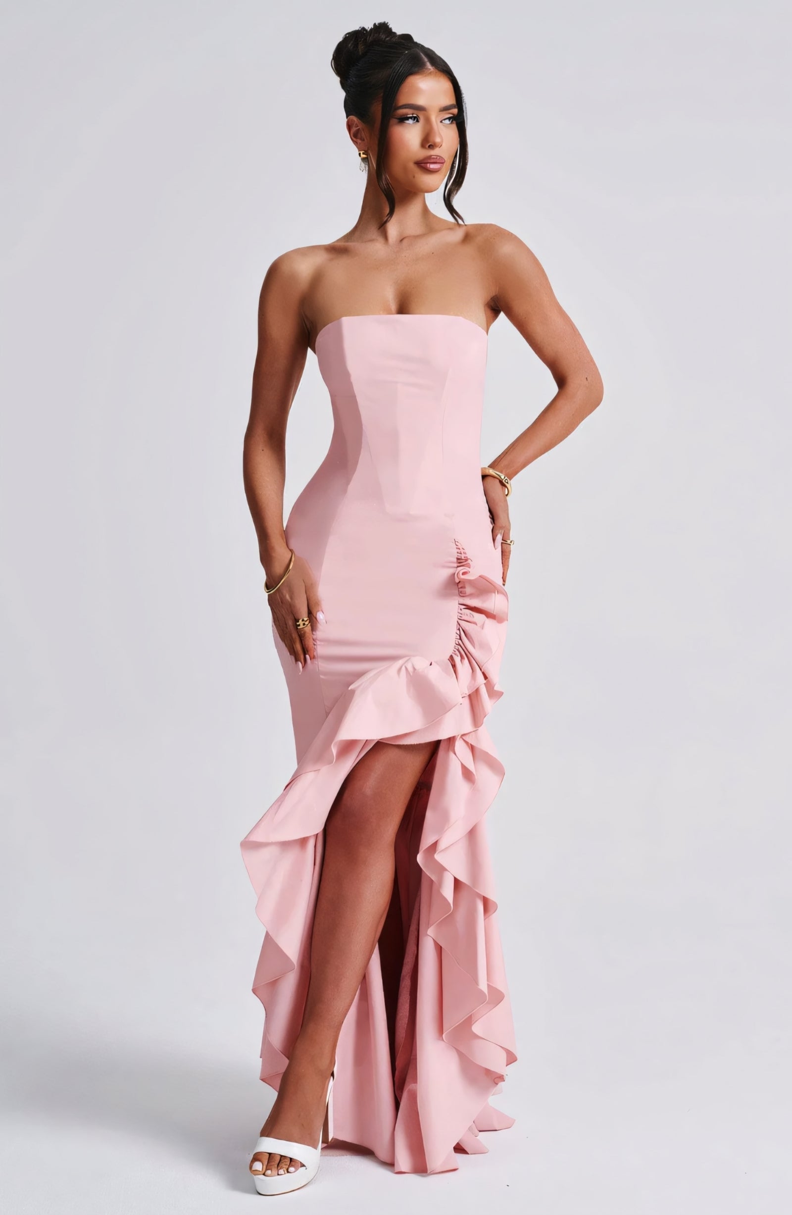 Valoria | Ruffle Maxi Dress