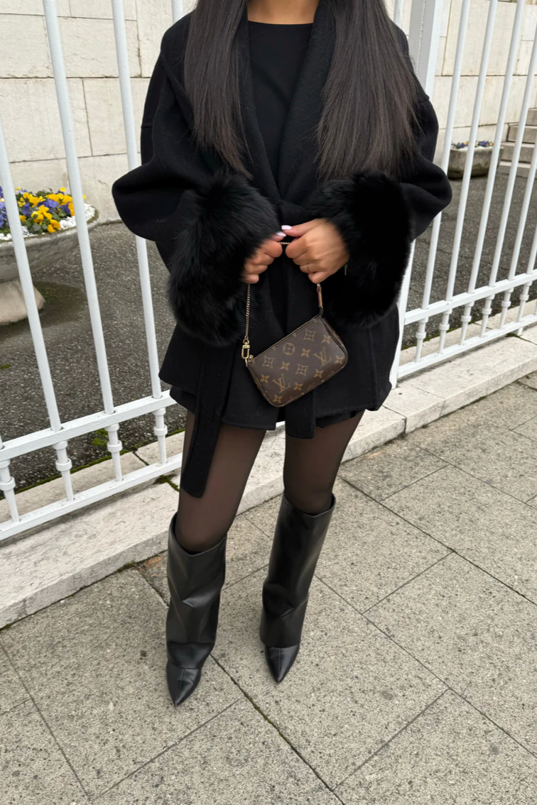 Ella | Belted Winter Wool Coat