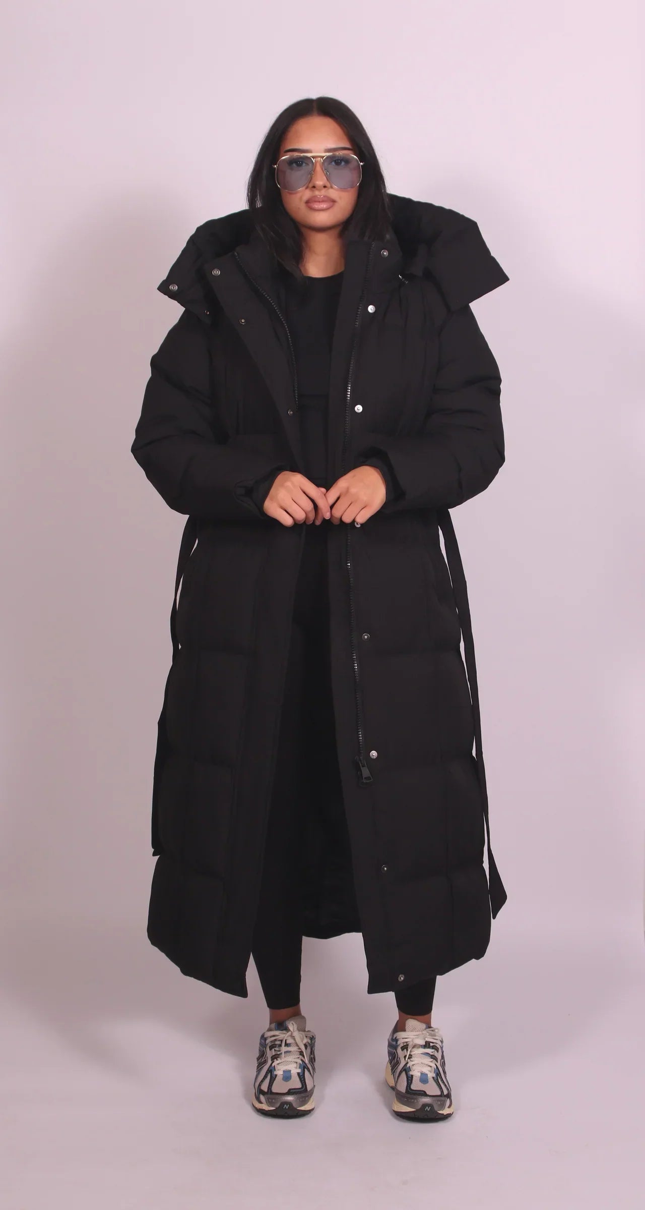 Elara | Luxe Belted Puffer Coat