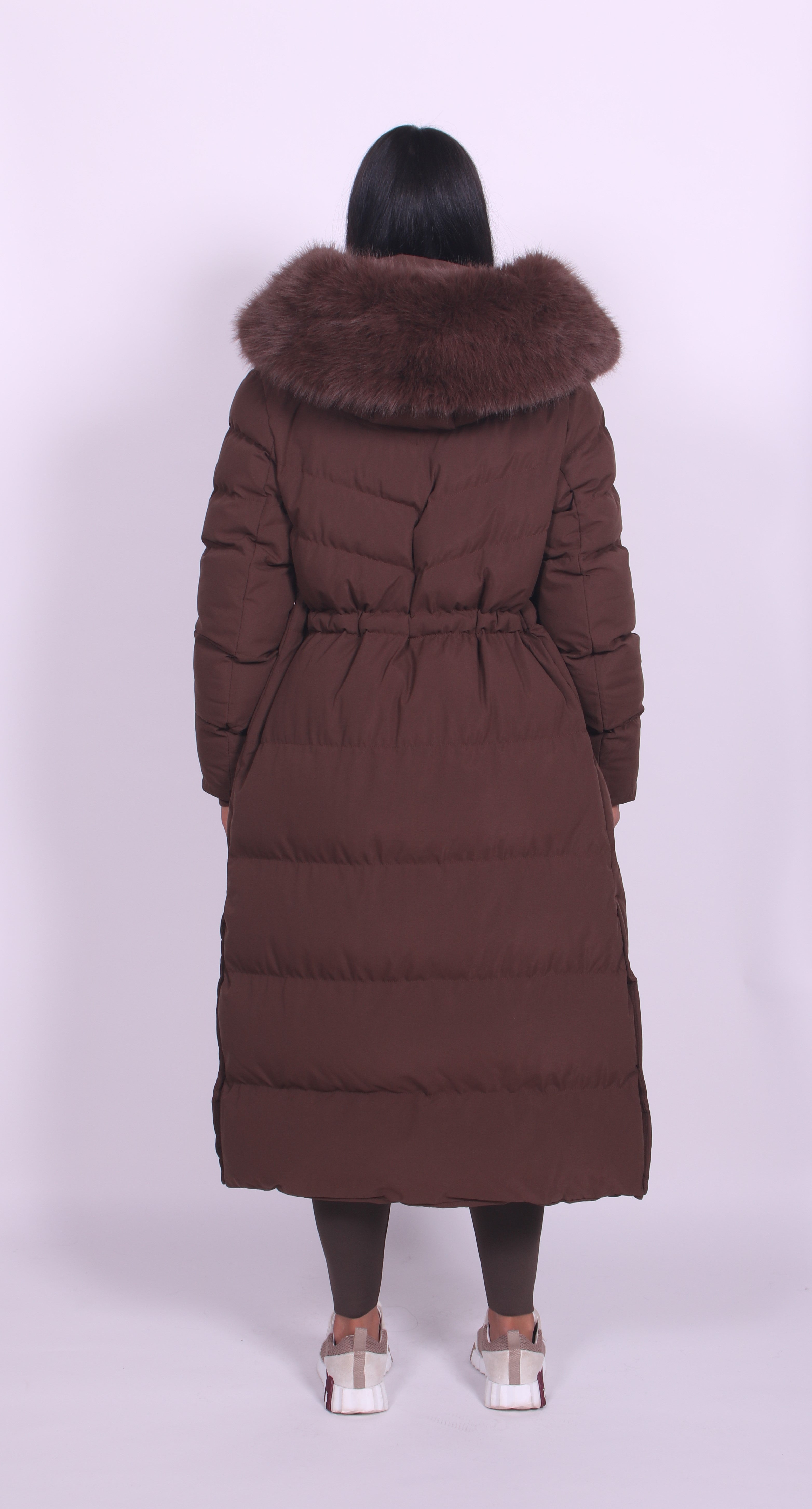 Valeris | Luxe Fur-Trimmed Down Puffer Coat
