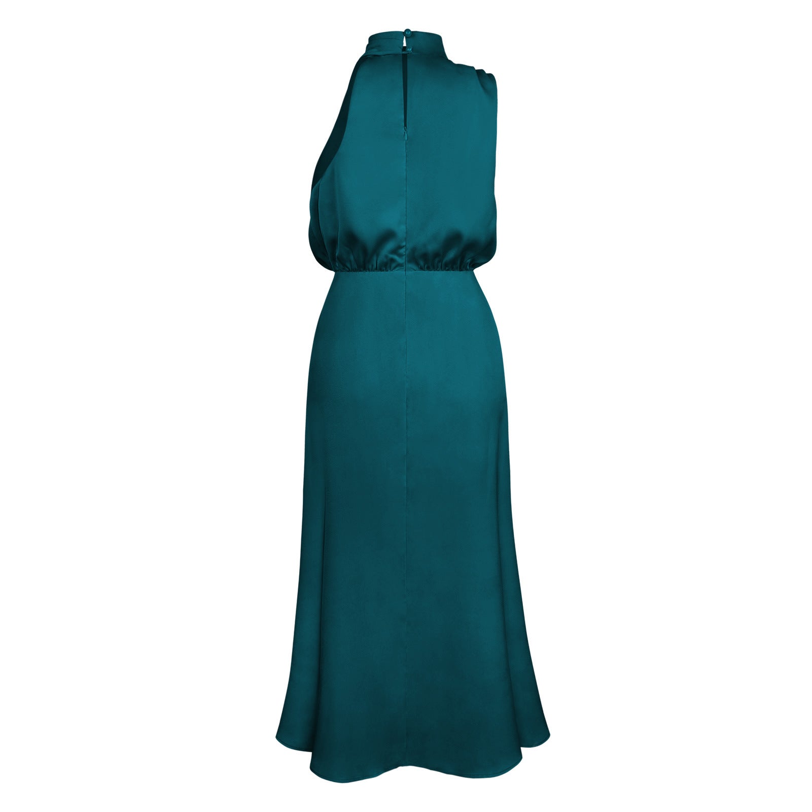 Lunara – Satin Maxi Dress with Cowl Neckline
