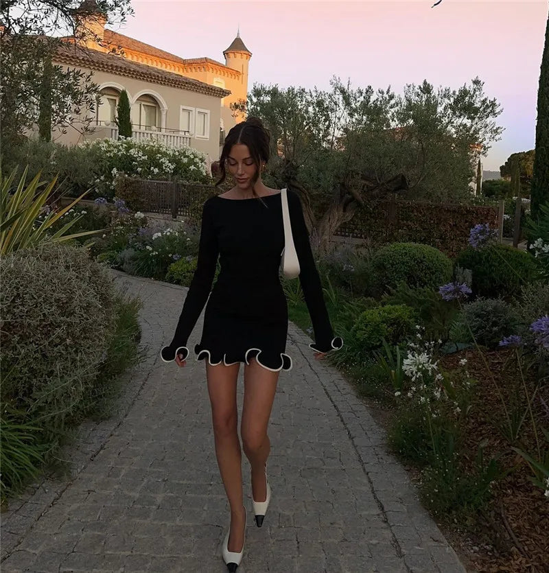 Corisande | Knit Elegance Mini Dress