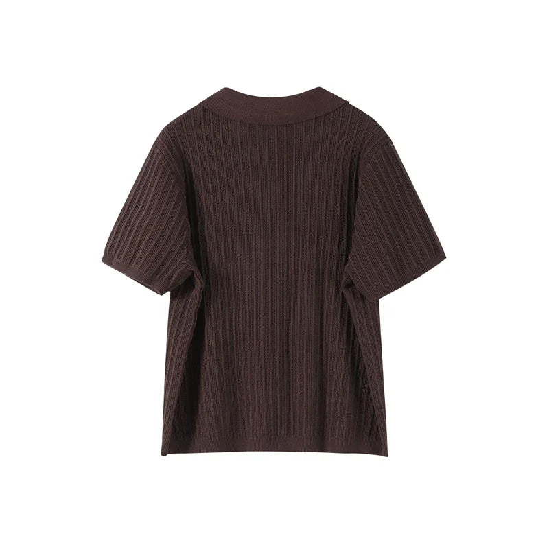 Lyselle | Chic Knit Cardigan & Trousers Set