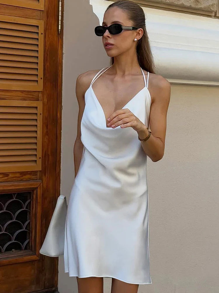 Noelle | Satin Chic Dress