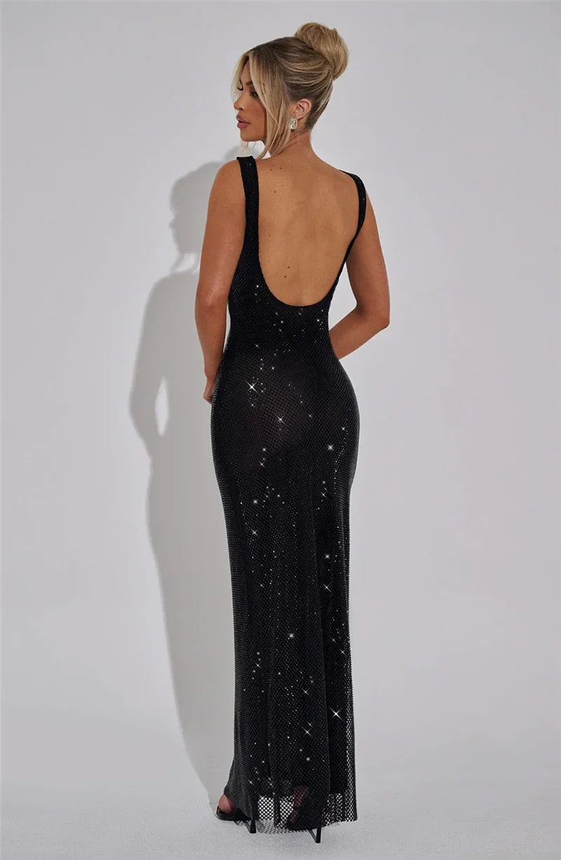 Selene Starlight Maxi Dress