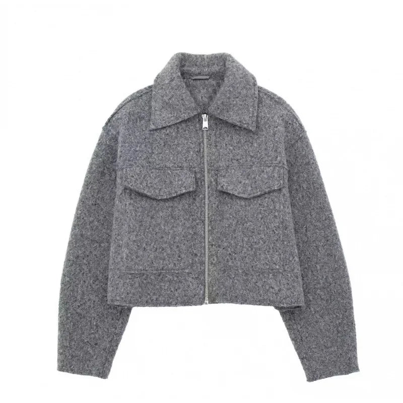 Mirisse | Chic Tweed Cropped Jacket