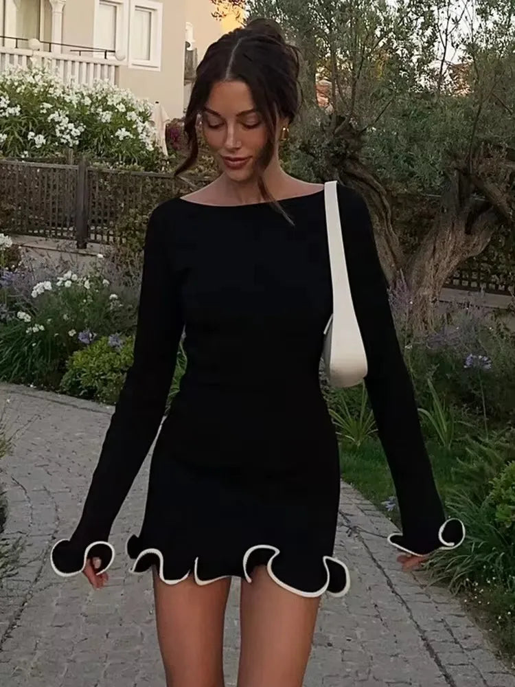 Corisande | Knit Elegance Mini Dress