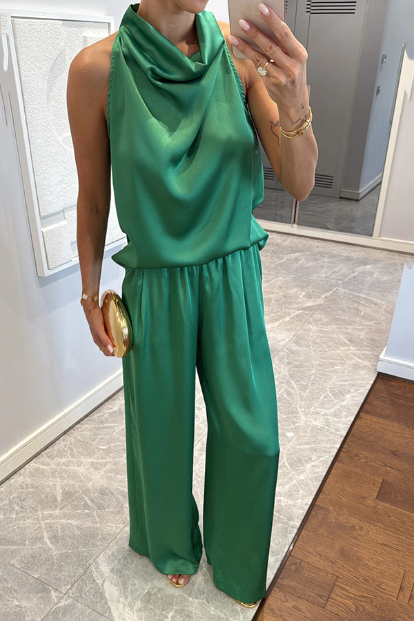 Satin Grace Two-Piece Set