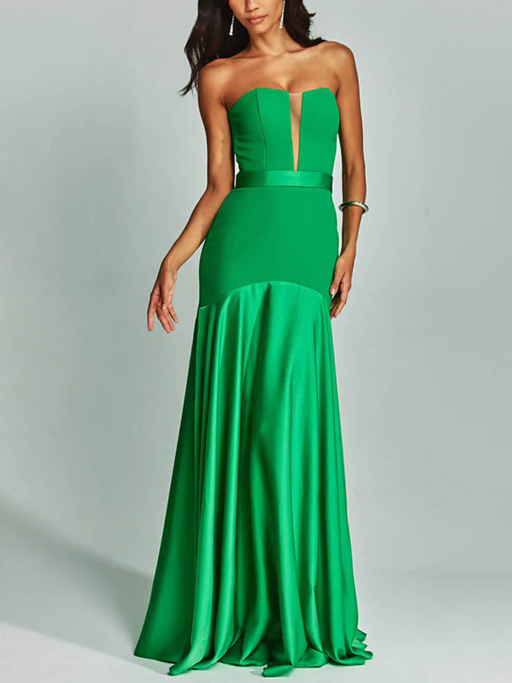 Seraphina Satin Mermaid Gown