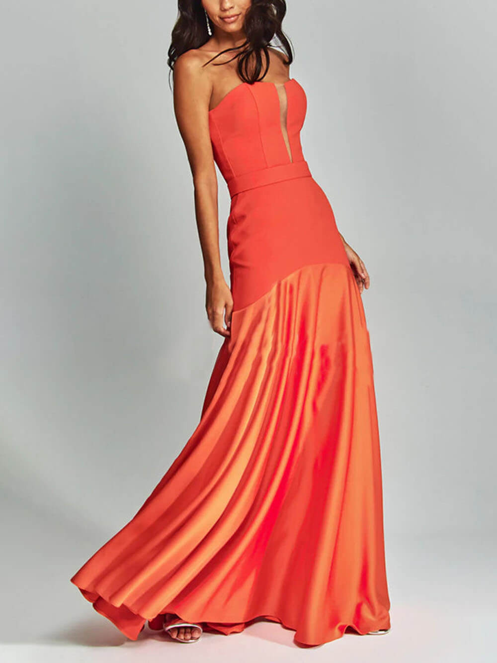 Seraphina Satin Mermaid Gown