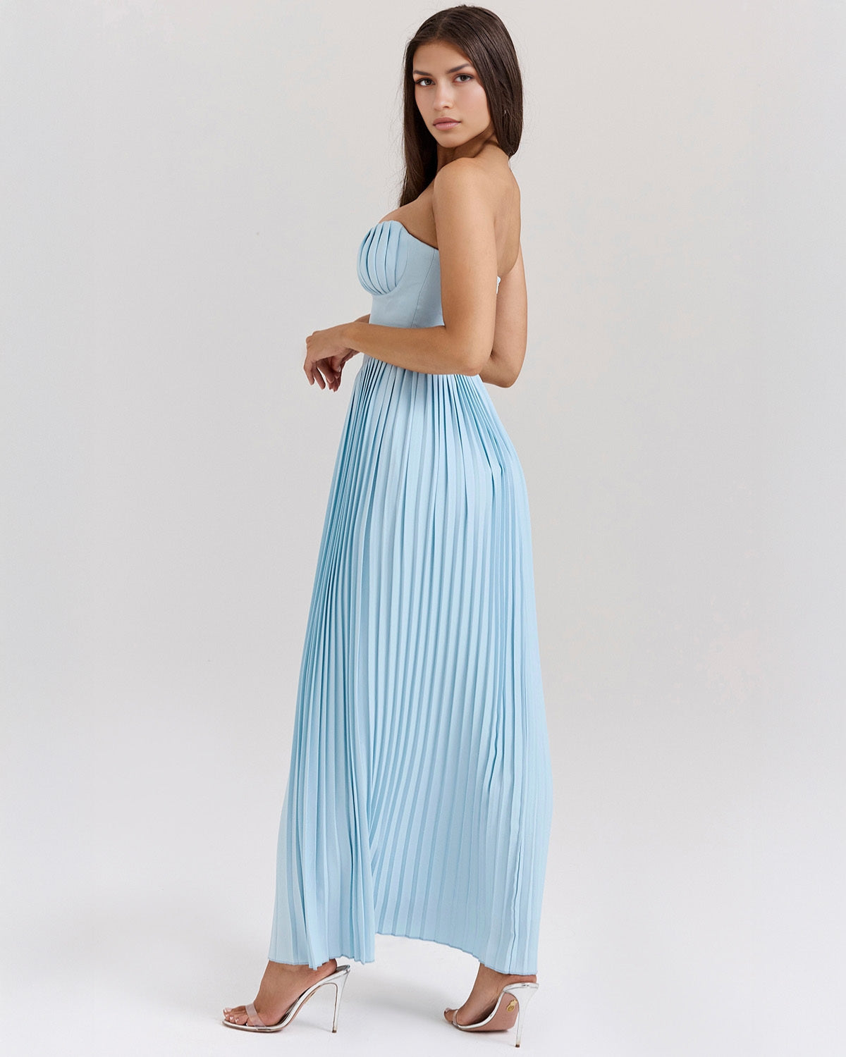 Azure Belle Maxi Dress