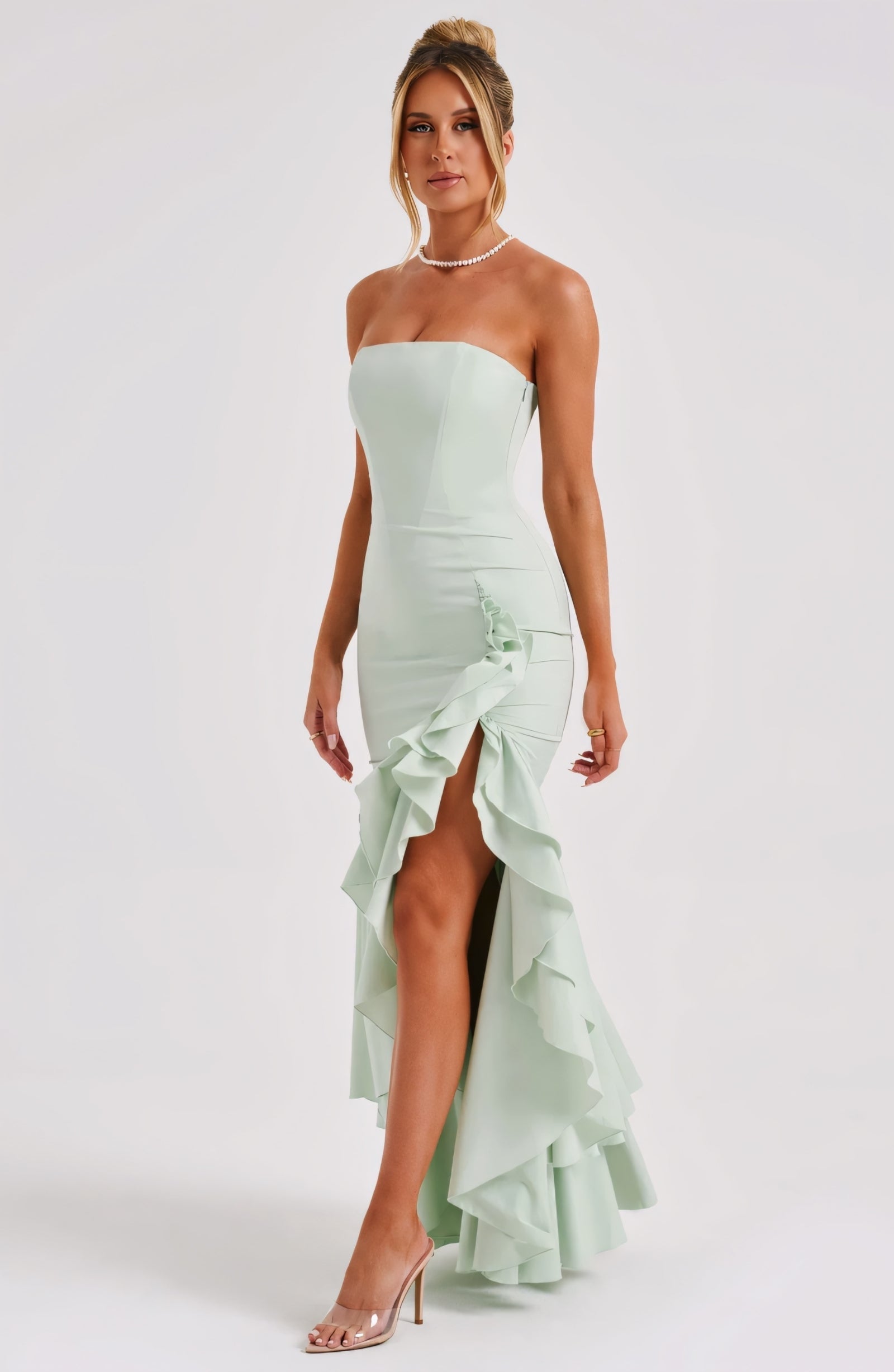 Valoria | Ruffle Maxi Dress