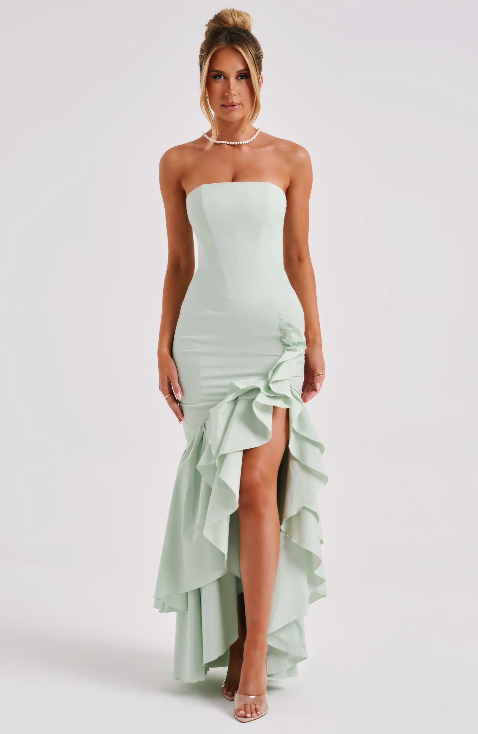 Valoria | Ruffle Maxi Dress
