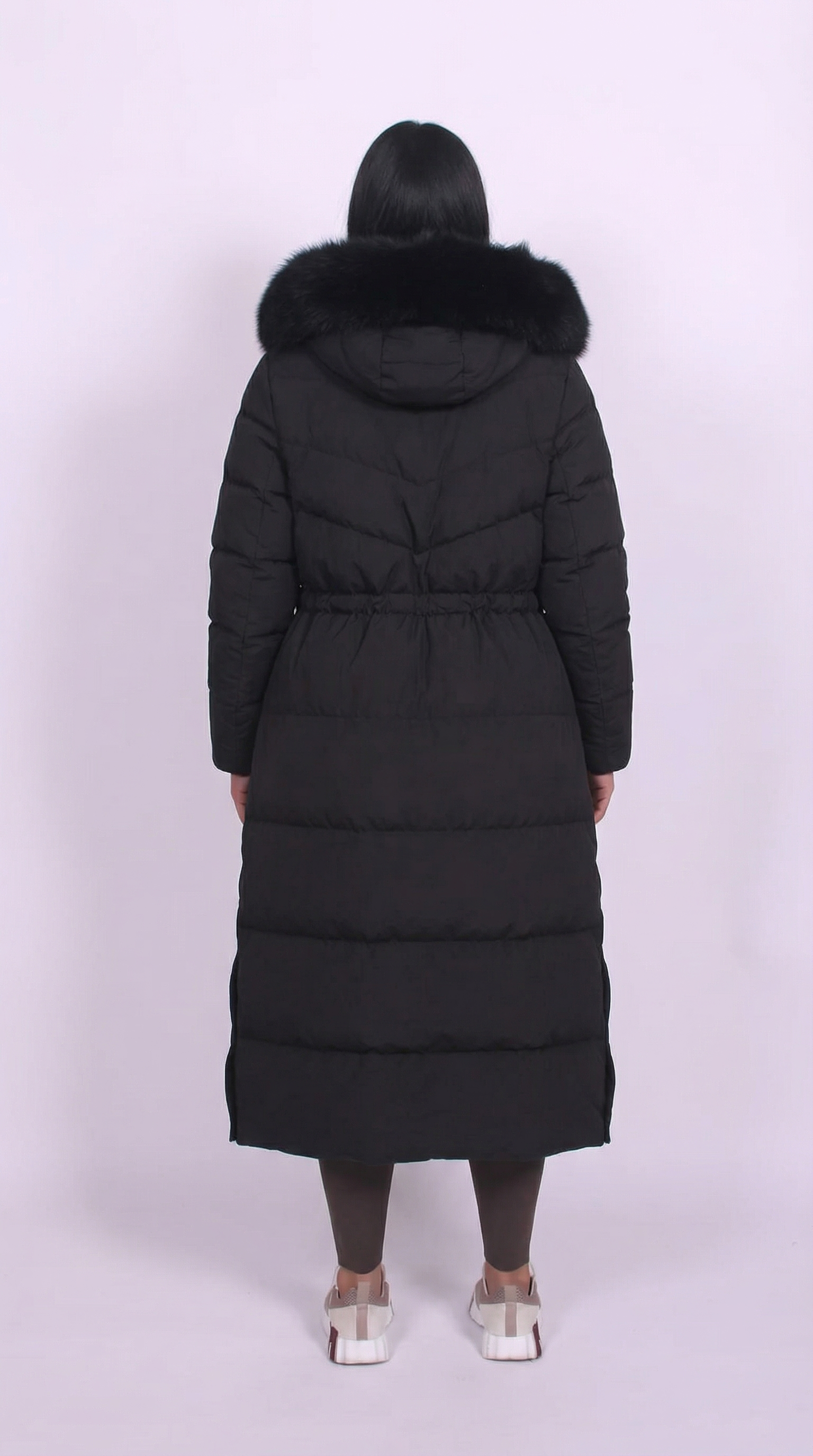 Valeris | Luxe Fur-Trimmed Down Puffer Coat