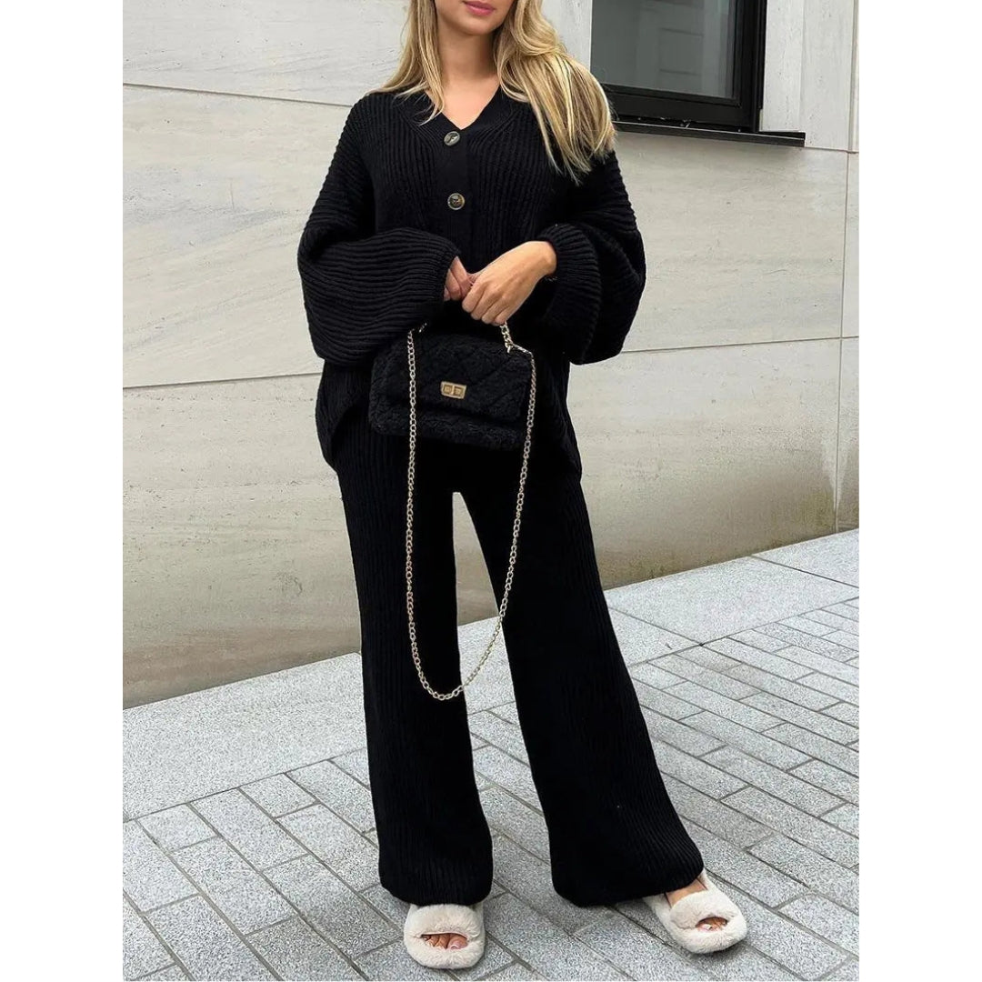 Aurelle | Effortless Knit Lounge Duo Set