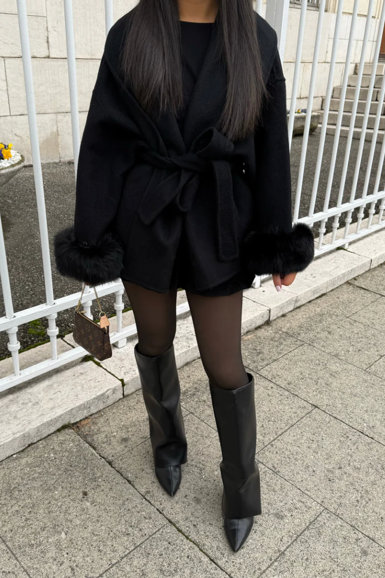 Ella | Belted Winter Wool Coat