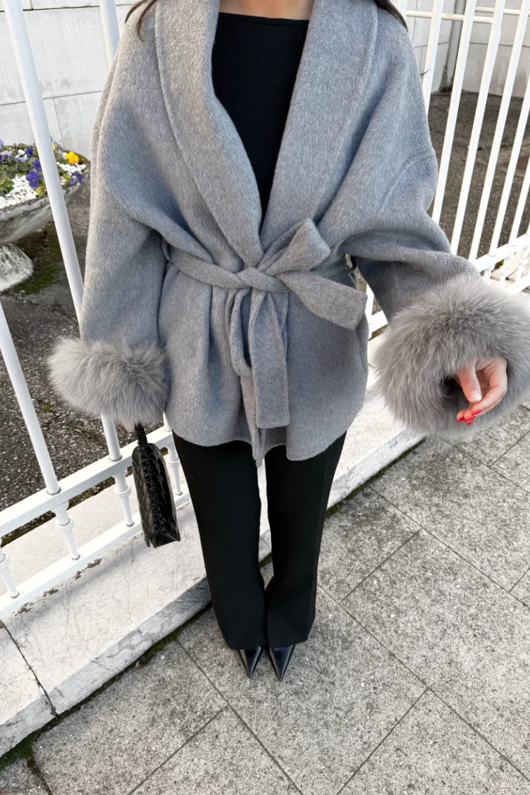 Ella | Belted Winter Wool Coat