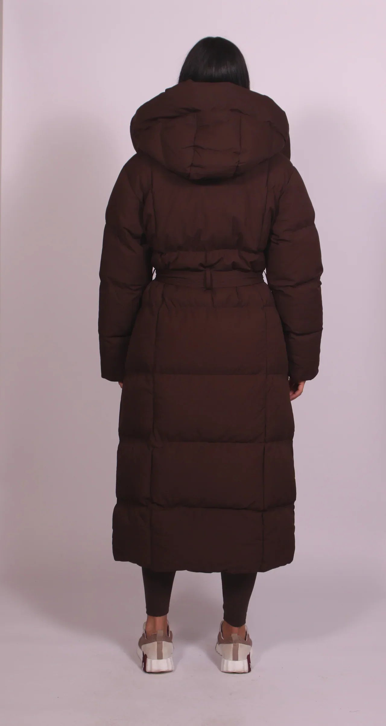 Elara | Luxe Belted Puffer Coat