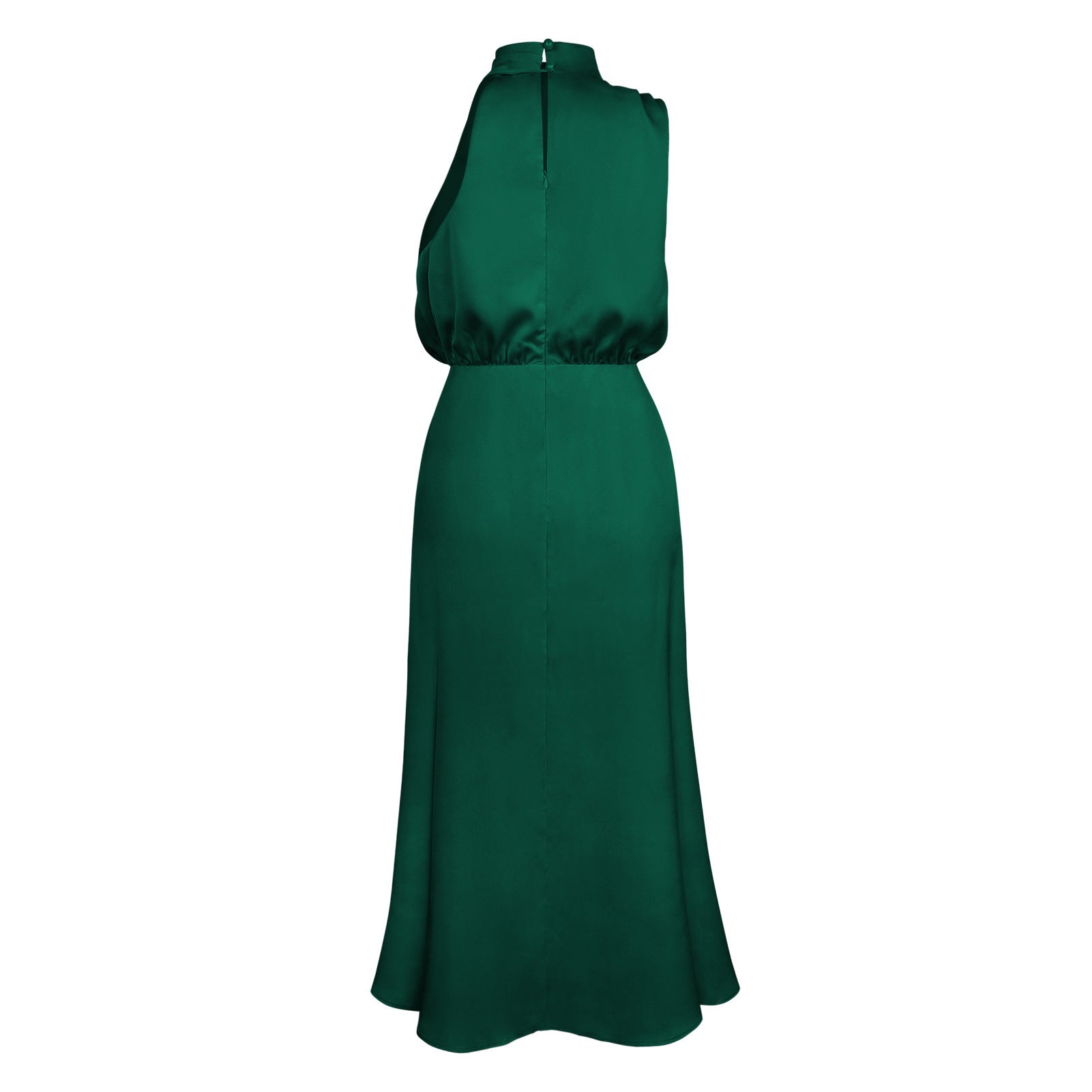 Lunara – Satin Maxi Dress with Cowl Neckline