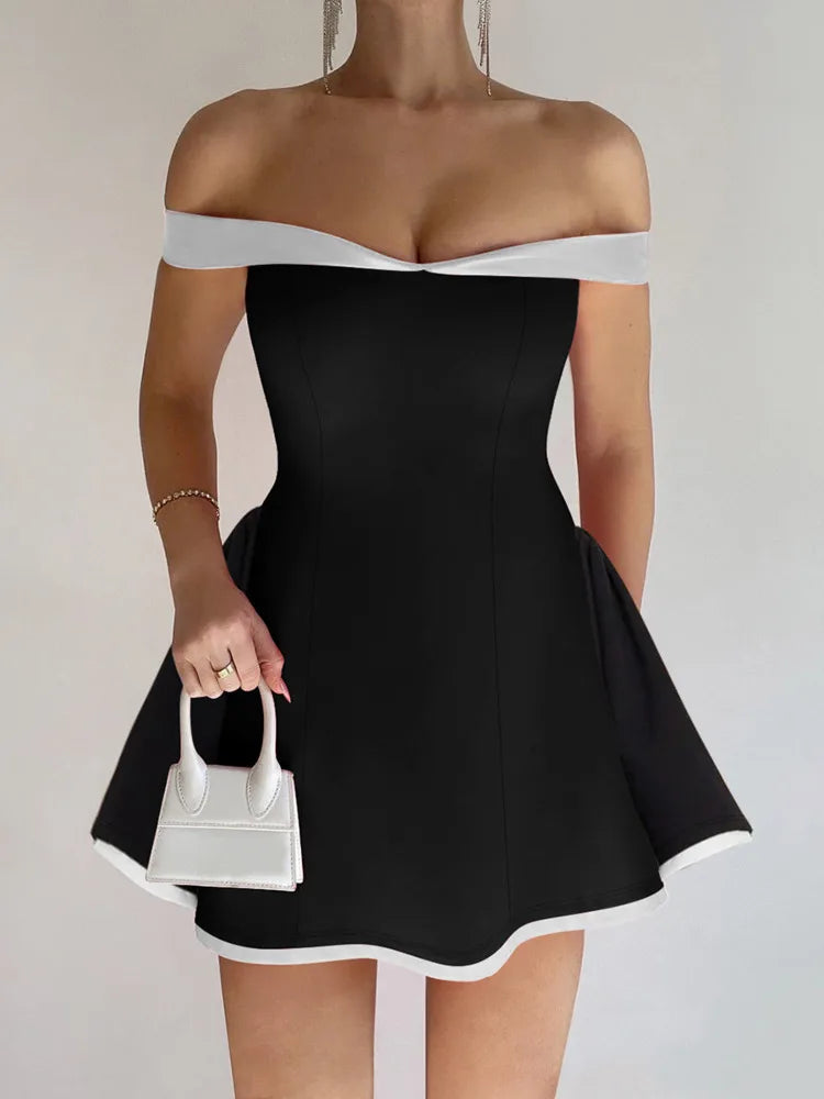 Corvina | Strapless A-Line Elegance Mini Dress