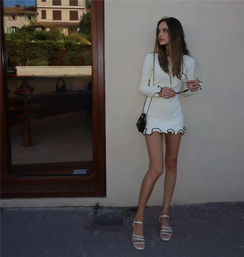 Corisande | Knit Elegance Mini Dress