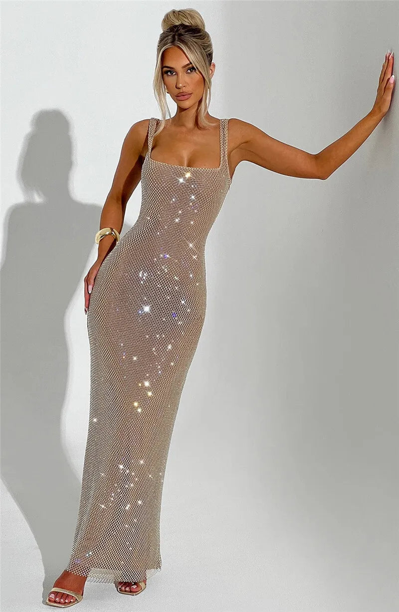Selene Starlight Maxi Dress