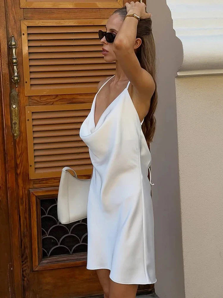 Noelle | Satin Chic Dress