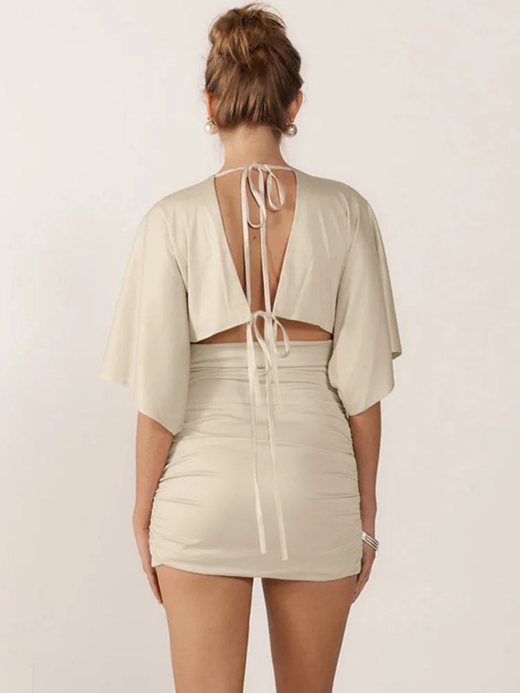 Cerys | Midnight Allure Mini Dress