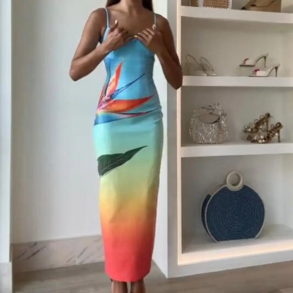 Paradise Bloom Maxi Dress