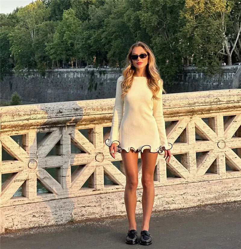 Corisande | Knit Elegance Mini Dress