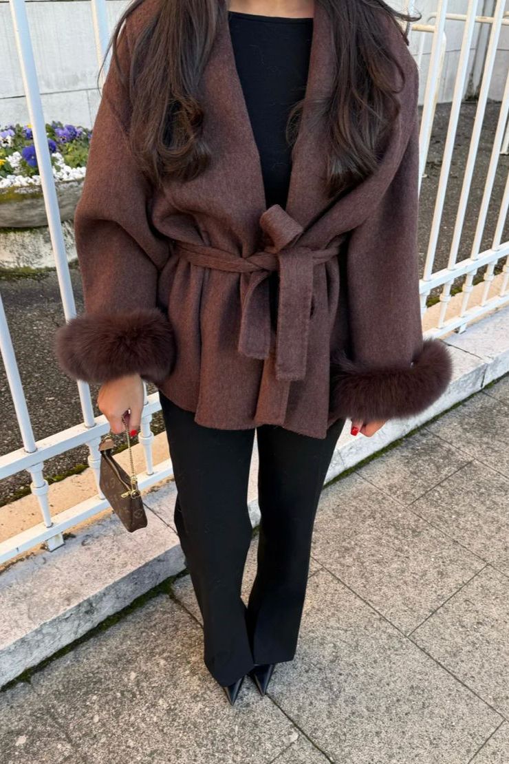 Ella | Belted Winter Wool Coat