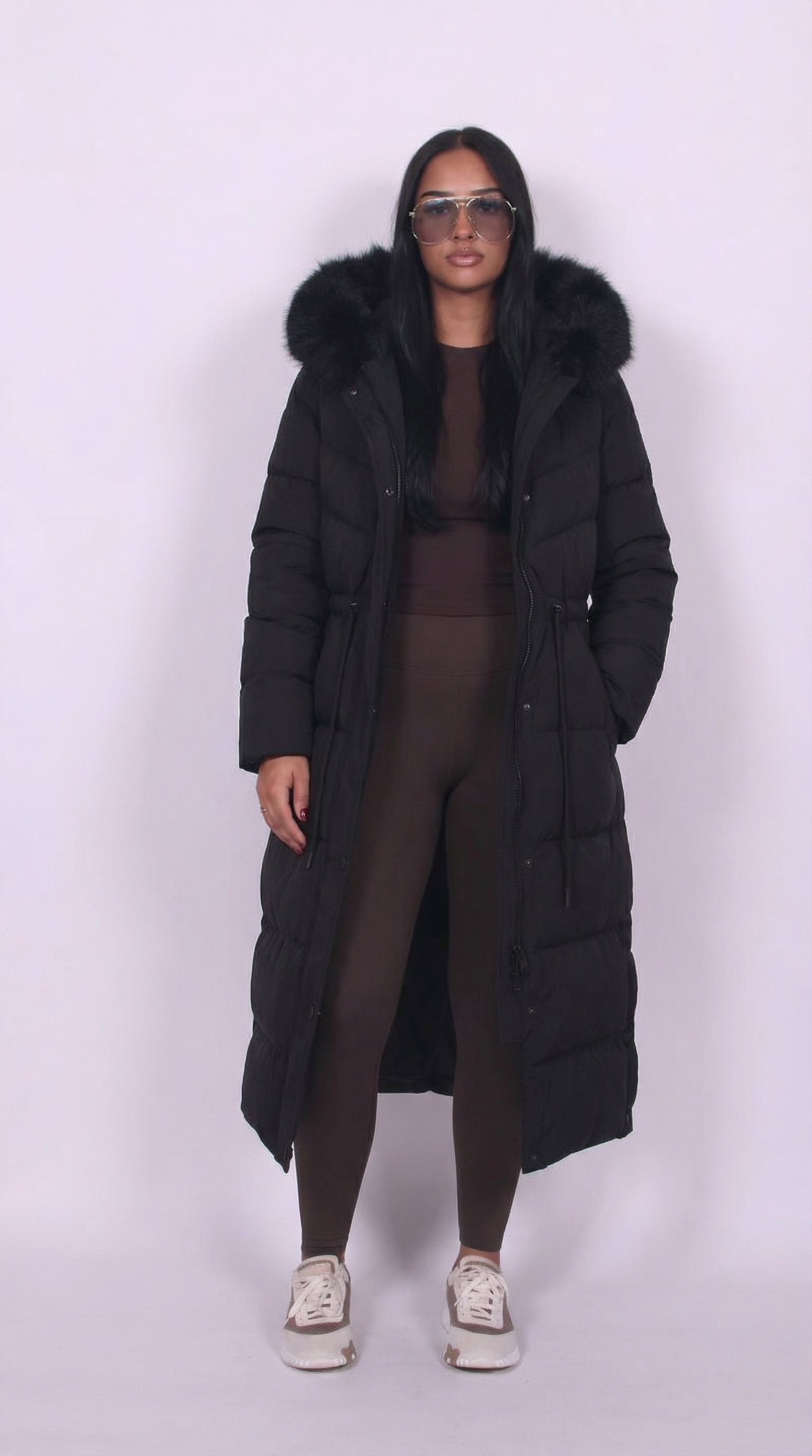 Valeris | Luxe Fur-Trimmed Down Puffer Coat