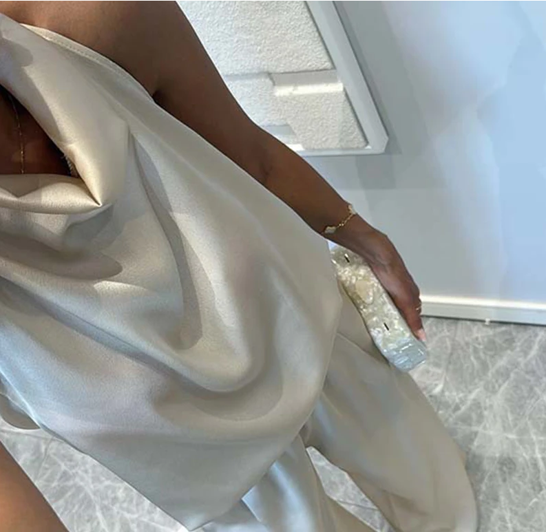 Satin Grace Two-Piece Set