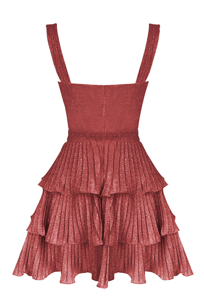 Starlit Waves Mini Dress